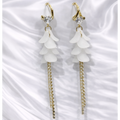 Petal Chain Drop Earrings