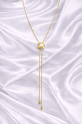 Adjustable Flower Pearl Necklace