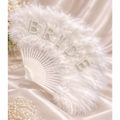Bride Feather Fan