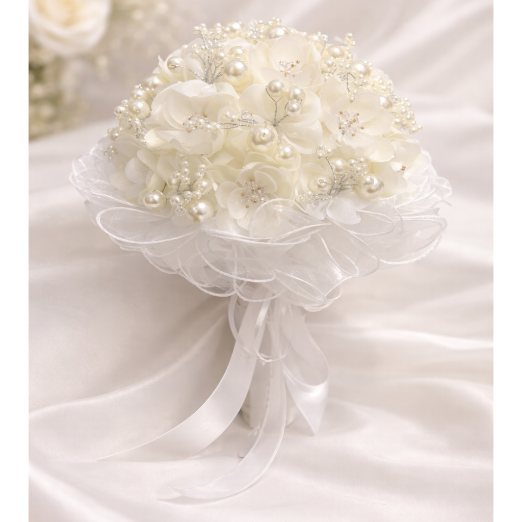 Pearl Blossom Bridal Bouquet