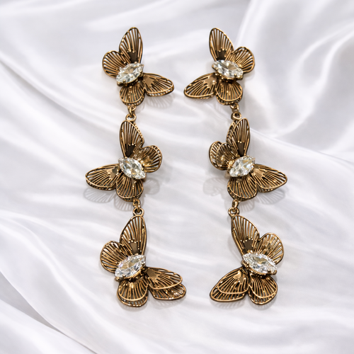 Butterfly Drop Earrings